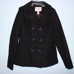 American Rag black pea coat Size S